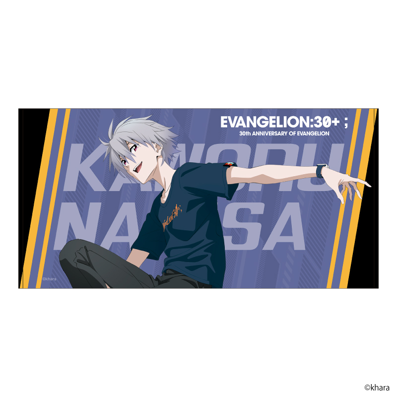 EVANGELION:30+；】バスタオル/アスカ [お届け予定：2026年3月中旬