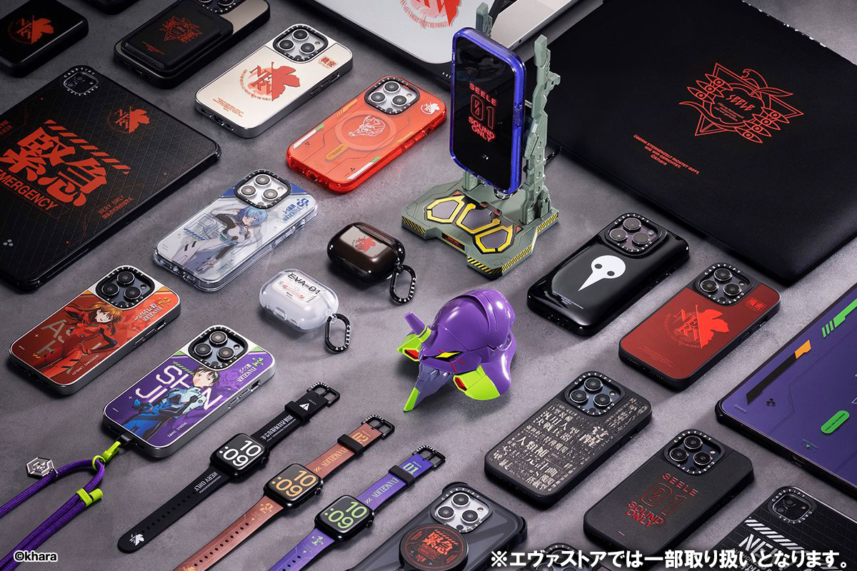 CASETiFYxEVA】NERV Logo MagSafe 対応ミラーケース（シルバー