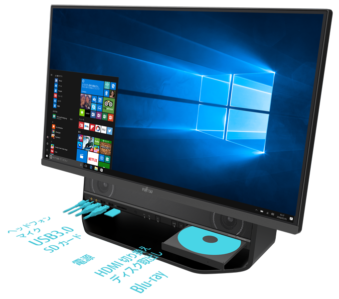 今までに発表した主な製品（27型ワイド デスクトップパソコン（PC