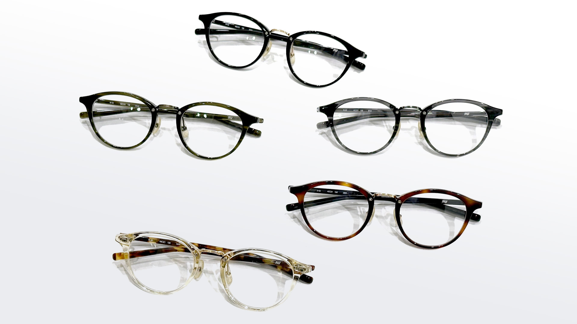 息の長い定番ミックスフレーム 999.9「M-62」が久しぶりに再入荷してい