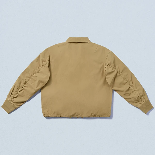 ジップアップジャケット ベージュ ｜商品情報｜ファミリーマート
