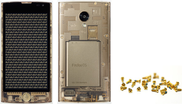 国内初！Firefox OSを搭載、吉岡徳仁デザインの“透ける”スマホ「Fx0