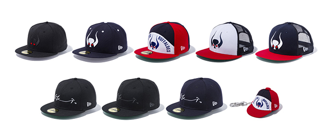 ニューエラ×岡本太郎 コラボ第3弾、「近鉄バファローズ」のロゴ＆岡本