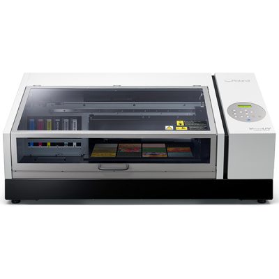 オリジナルグッズ制作にUVプリンター Roland LEF-12i
