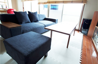 ソファのある住まい NO.1 M様のお住まい | ソファ専門店FLANNEL SOFA