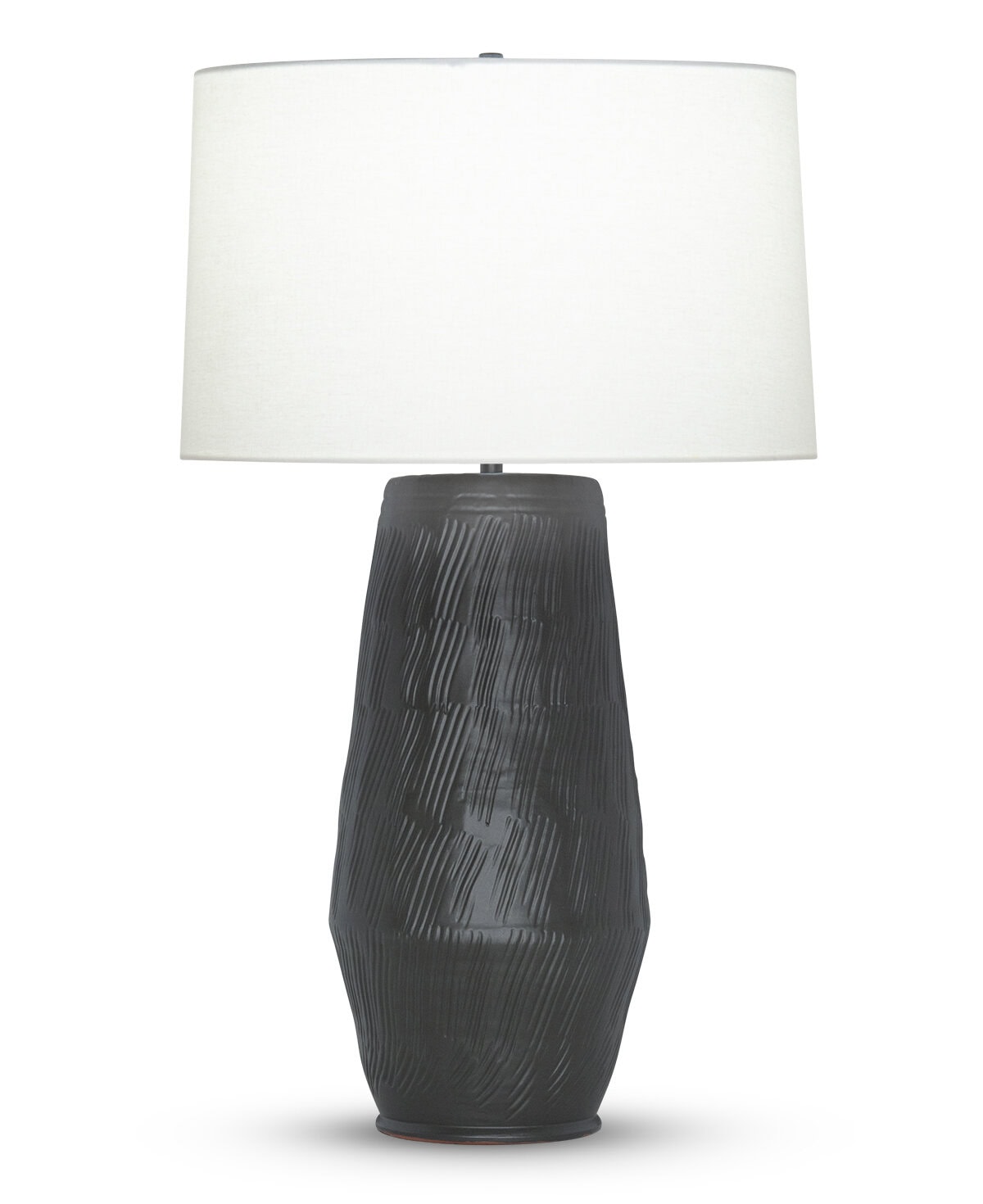 Sebastian Table Lamp - black ceramic | FlowDecor