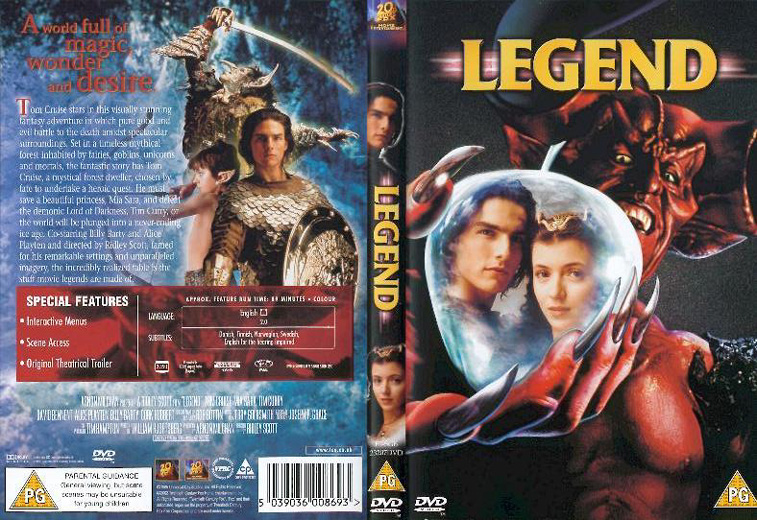 What versions of LEGEND are available on Blu-ray, DVD, Video and