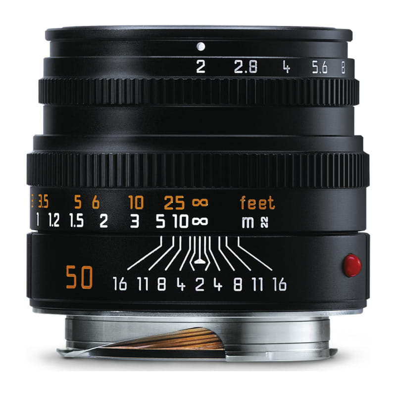 Leica ズミクロン M 50mm F2 ブラック 6bit 11826 (11826C) 新品