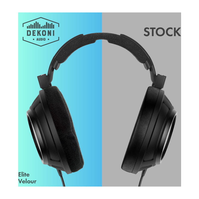 DEKONI AUDIO Sennheiser HD820 用ベロア・イヤーパッド [EPZ-HD820