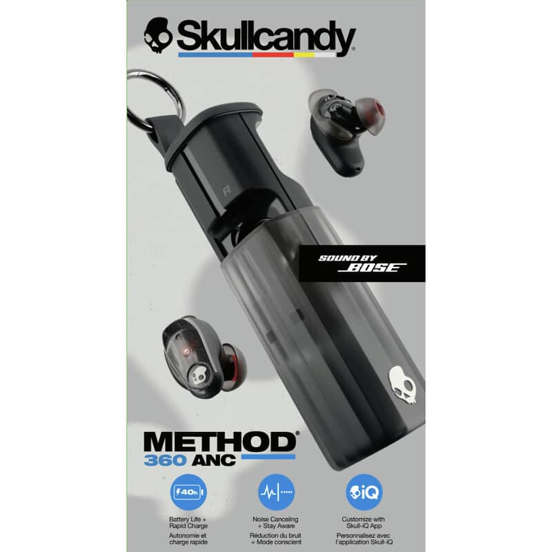 Skullcandy Method 360 ANC TRUE BLACK [S2MTW-T740] 新品｜フジヤ