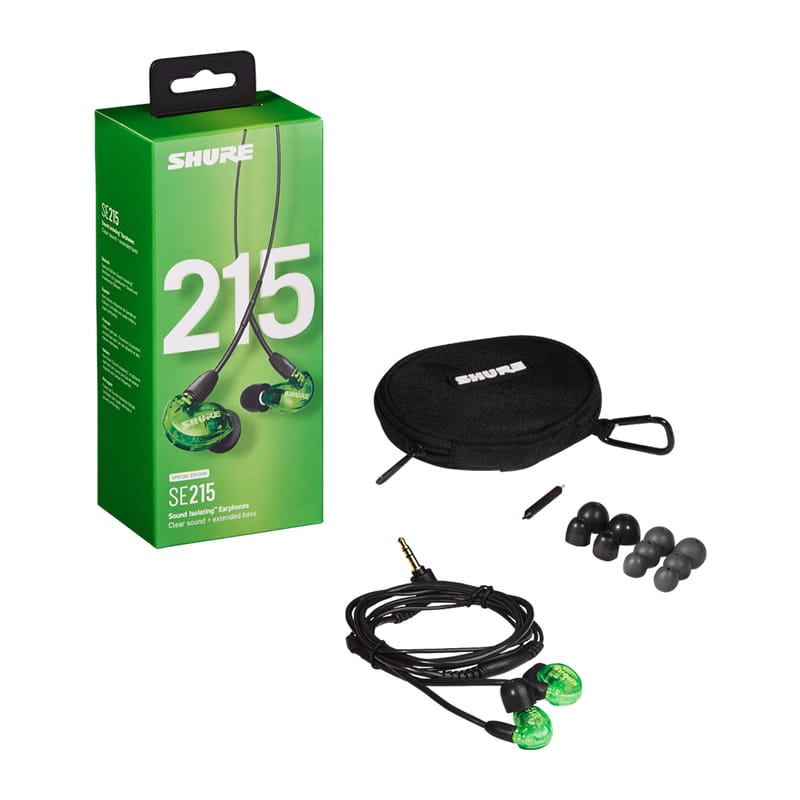 SHURE SE215 Special Edition Green [SE215SPE-GN-A] 買取価格｜フジヤ