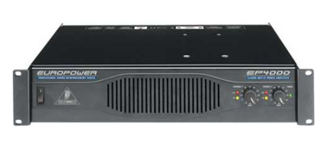 Behringer EP4000 2-Channel Power Amplifier, 950W at 4 Ohm | Full