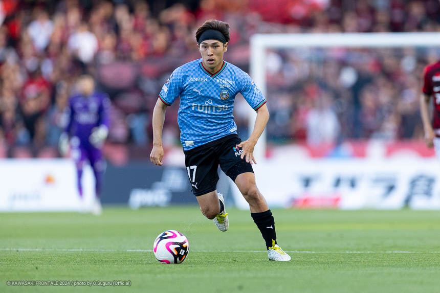 FW17/遠野 大弥選手 | 選手・スタッフプロフィール2024 : KAWASAKI