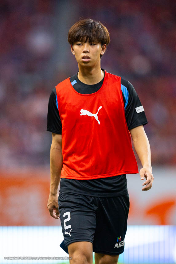 DF2/高井 幸大選手 | 選手・スタッフプロフィール2024 : KAWASAKI FRONTALE