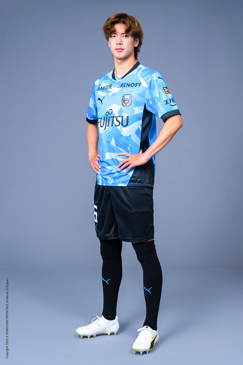 MF16/大関 友翔選手 | 選手・スタッフプロフィール2026 : KAWASAKI