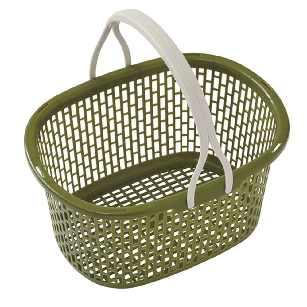 収穫バスケット オリーブ 15L(オリーブ): ガーデニング・農業資材