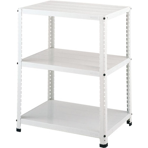 ダイソー スチールラック3段 白 CLE6375－3 約幅61×奥行