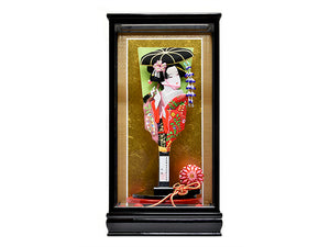 羽子板 / 藤娘13号 / むさしや豊山作 – 人形の鯉徳 オンラインショップ