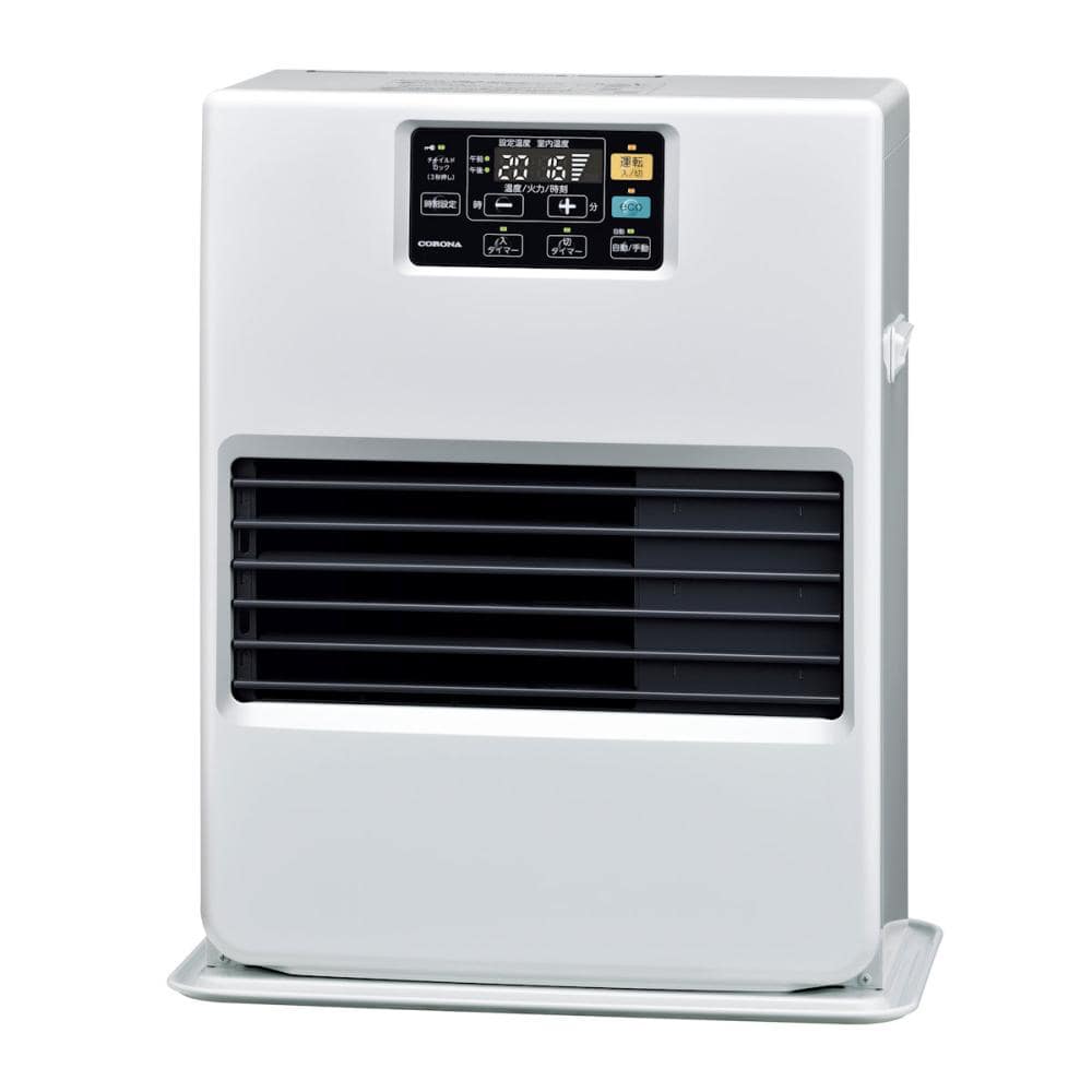 コロナ FF式温風ストーブ 木造14畳 別置タンク式 ナチュラル