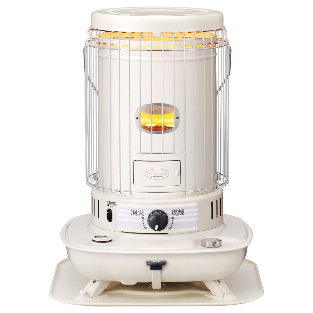 コロナ 対流型石油ストーブ 木造17畳 ホワイト KCL－6624（W