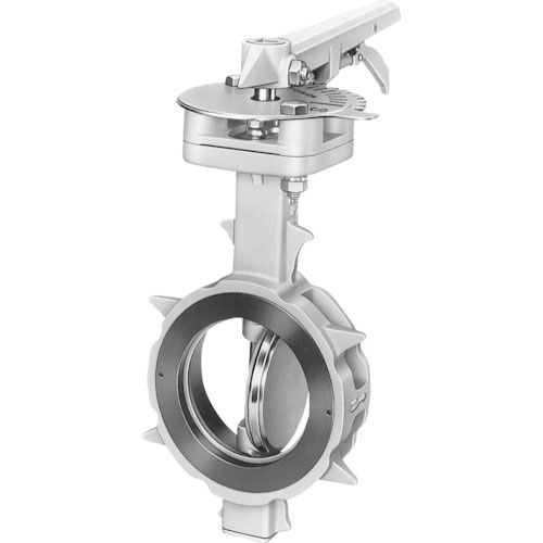 巴 バタフライバルブ JIS10K／40A 304YA－1T