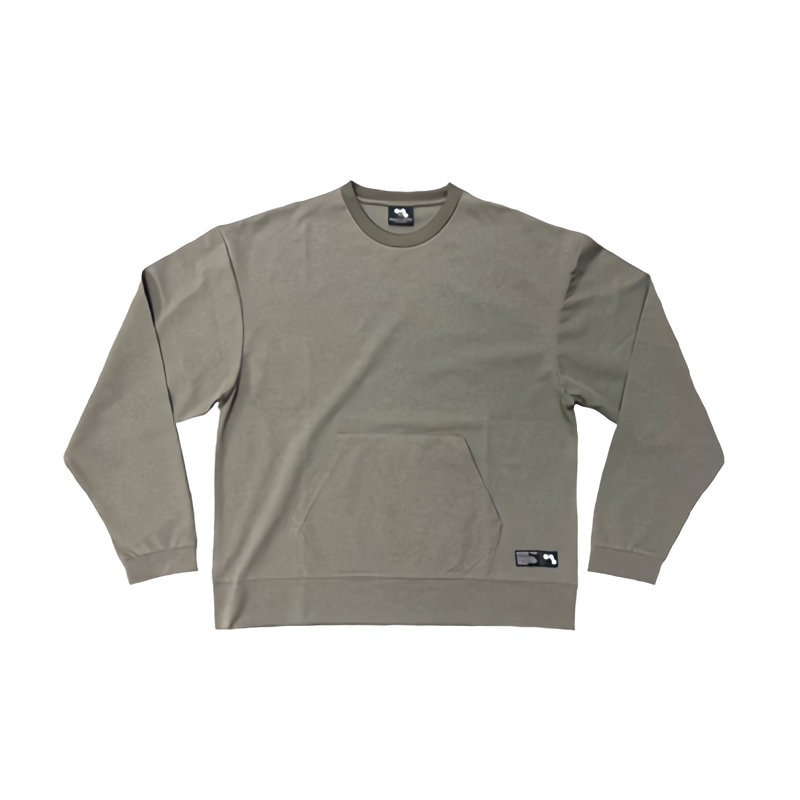 ボクラワークス はっ水ストレッチ長袖Tシャツ クルーネック