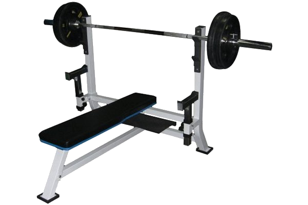 ダンベル ベンチプレス ベンチ台 バーベル台付き フラットベンチ トレーニングベンチ ベンチプレス