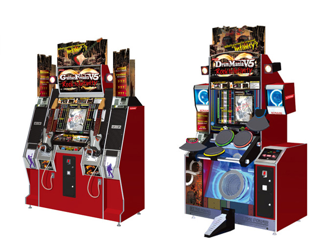 GuitarFreaksV5 & DrumManiaV5 Rock to Infinity | KONAMI コナミ