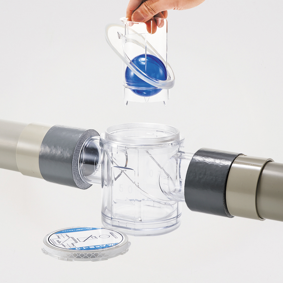 C・トラップ｜小型空調機用ドレントラップ