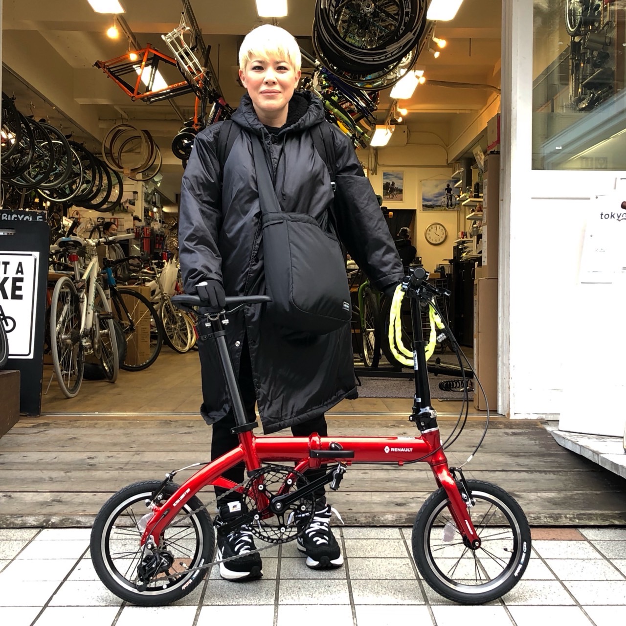 RENAULT【ULTRA LIGHT7 TRY143】自転車とお客様のご紹介☆ | コンズ