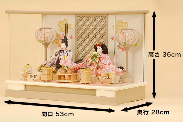 セール】K-100 親王ケース 雛人形｜雛人形、五月人形、羽子板、破魔矢