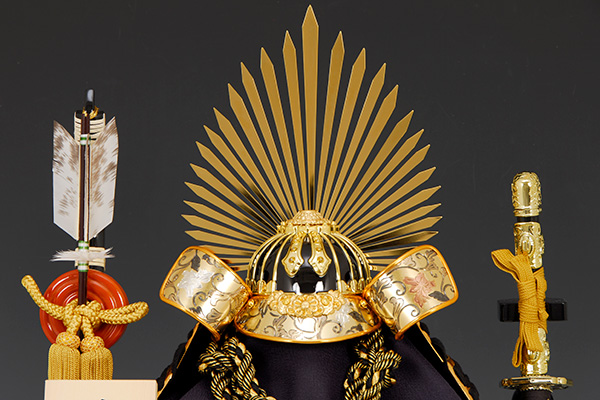 五月人形 K-112 豊臣秀吉 兜ケース飾り｜雛人形、五月人形、羽子板