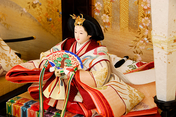 K-11 三段飾り 雛人形 京都西陣帯 【佳月オリジナル】｜雛人形、五月