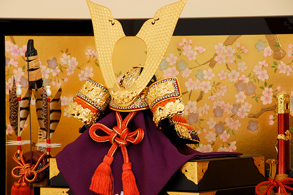 五月人形 K-403 京兜平飾り 12号 裾裏金具之兜【京甲冑】｜雛人形、五