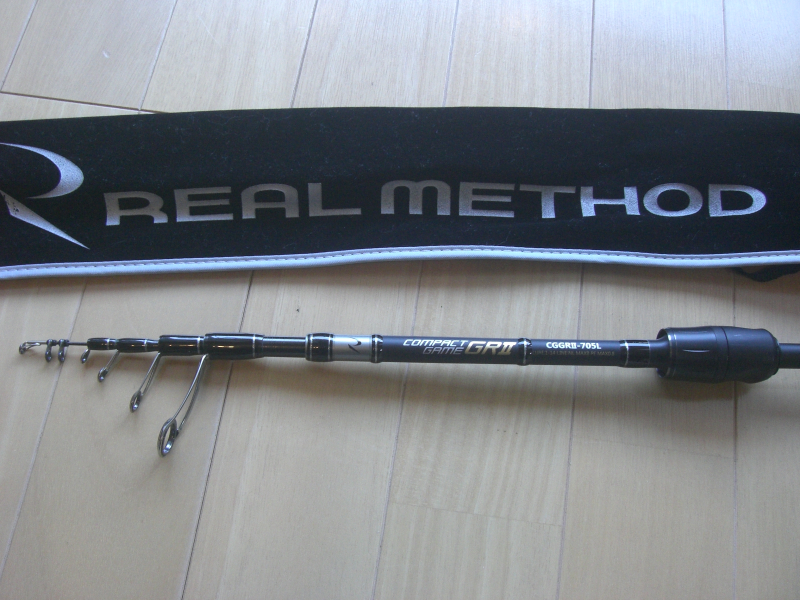 タカミヤ リアルメソッド コンパクトゲームGRⅡ 振り出しロッド最強