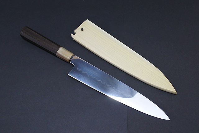 酔心 池田美和作【水本焼両鏡面牛刀】入荷！ | 和食器と庖丁かっぱ橋