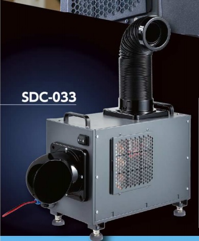 フォークリフト用小型DCクーラー SDC-033 | 株式会社 丸越