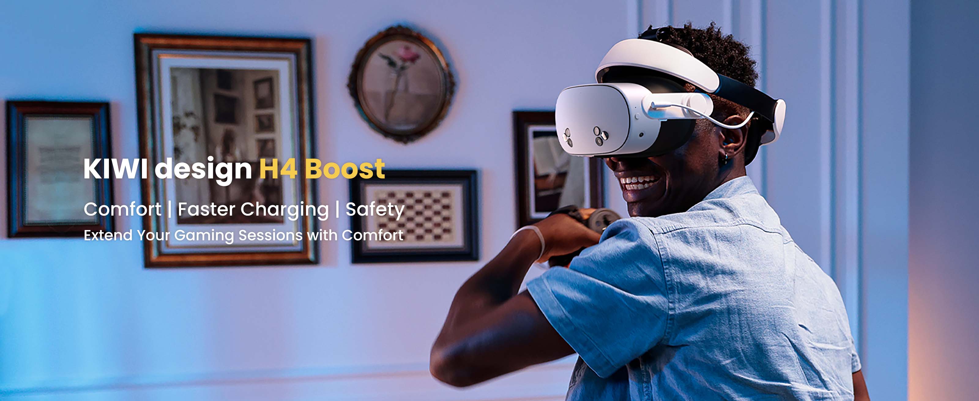 H4 Boost Halo Battery Strap for Quest 3/3S