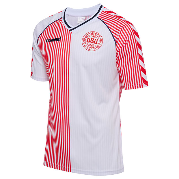 Kemari87 KISHISPO / デンマーク代表 1986 アウェイ 半袖レプリカ