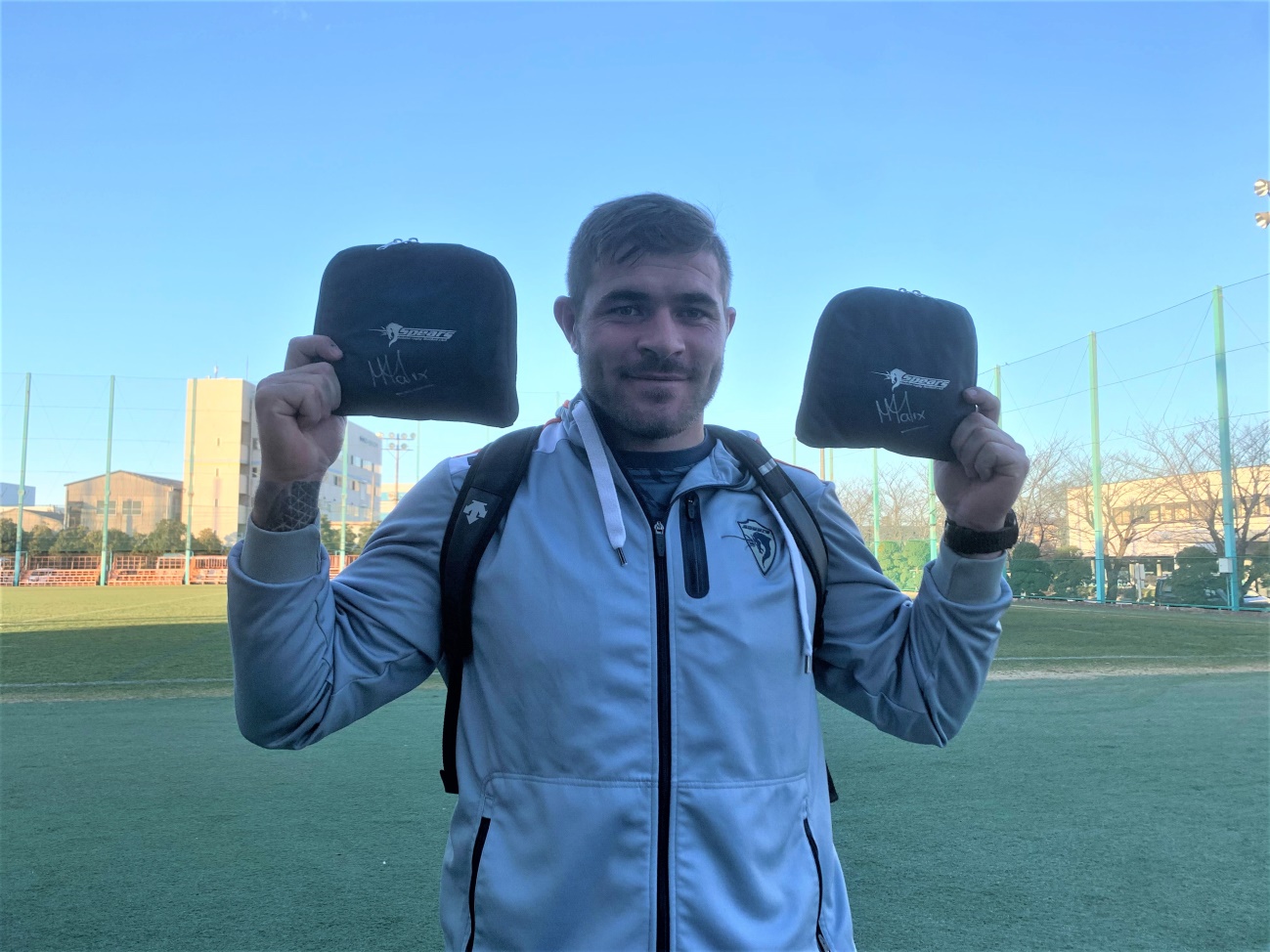 マルコム・マークス選手を起用した『スポカレ』オリジナル着せ替え