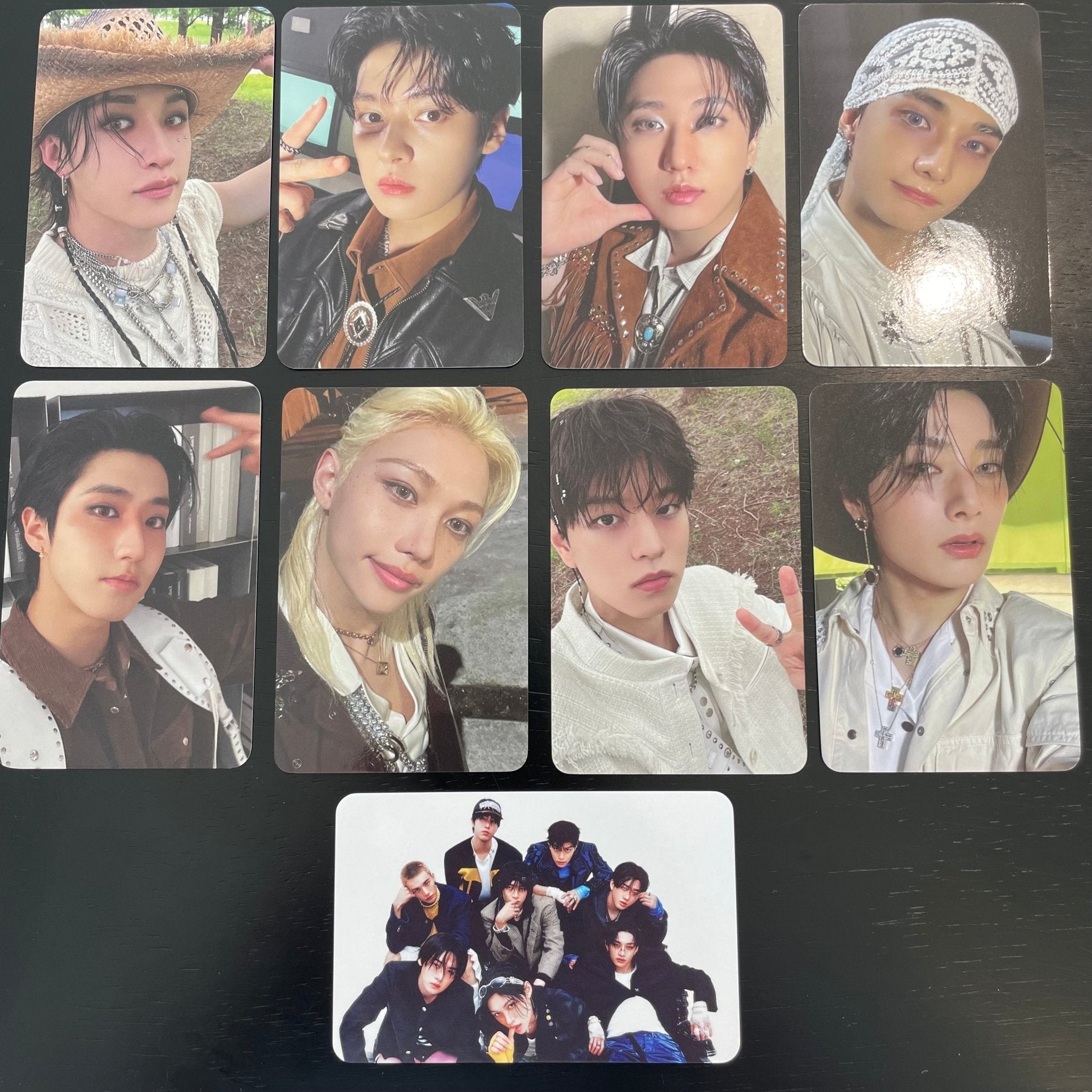 Stray Kids KARMA Makestar POB Photocard – Official Cowboy Concept