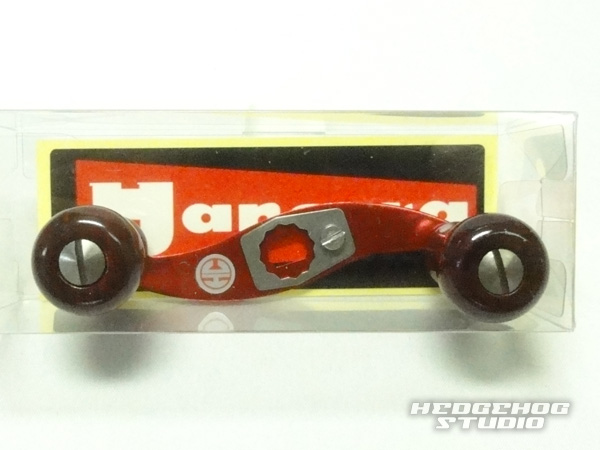 ハネダクラフト】 ジュラルミン赤ハンドル S字