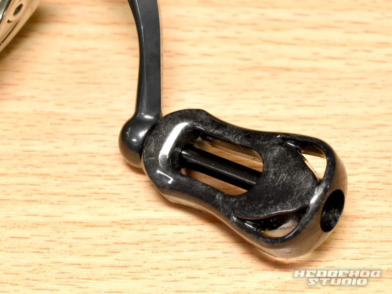 ダイワ/SLP WORKS】 RCS Iシェイプ ザイオン ハンドルノブ クリアブラック