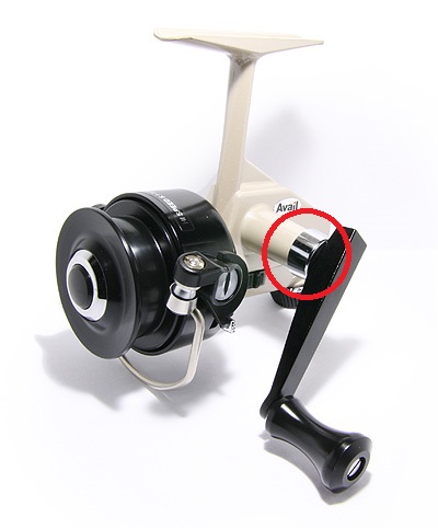 ABU カーディナル用 Avail タフボックスハンドル｜リールメンテナンス