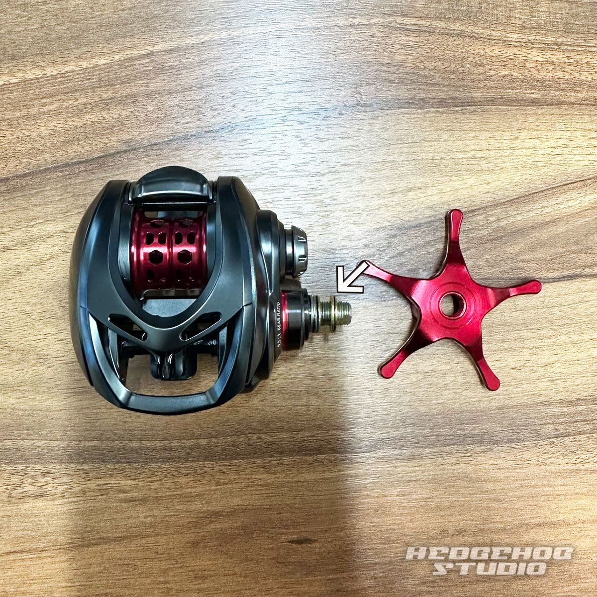 HEDGEHOG STUDIO/ヘッジホッグスタジオ】ロングアームスタードラグ