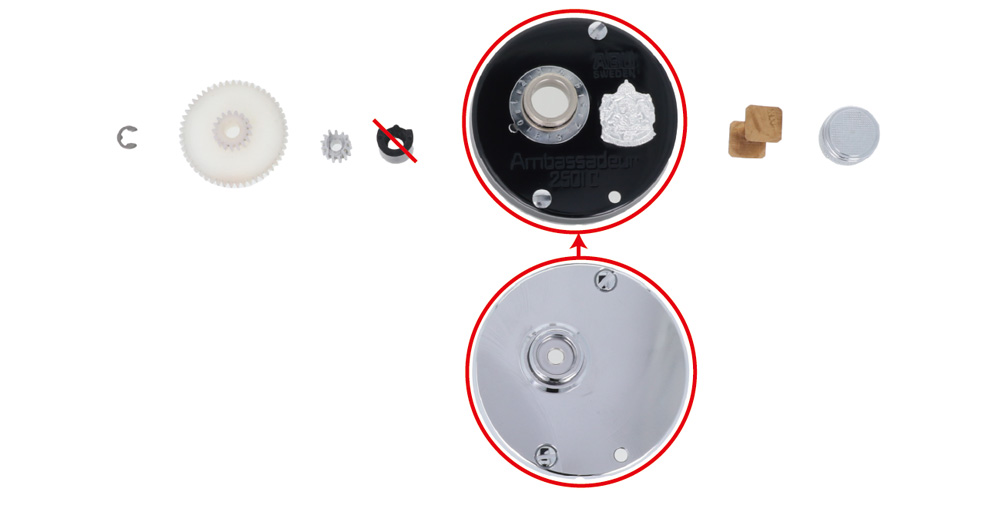 Avail/アベイル】ABU Ambassadeur サイドカップセット 2501C IAR