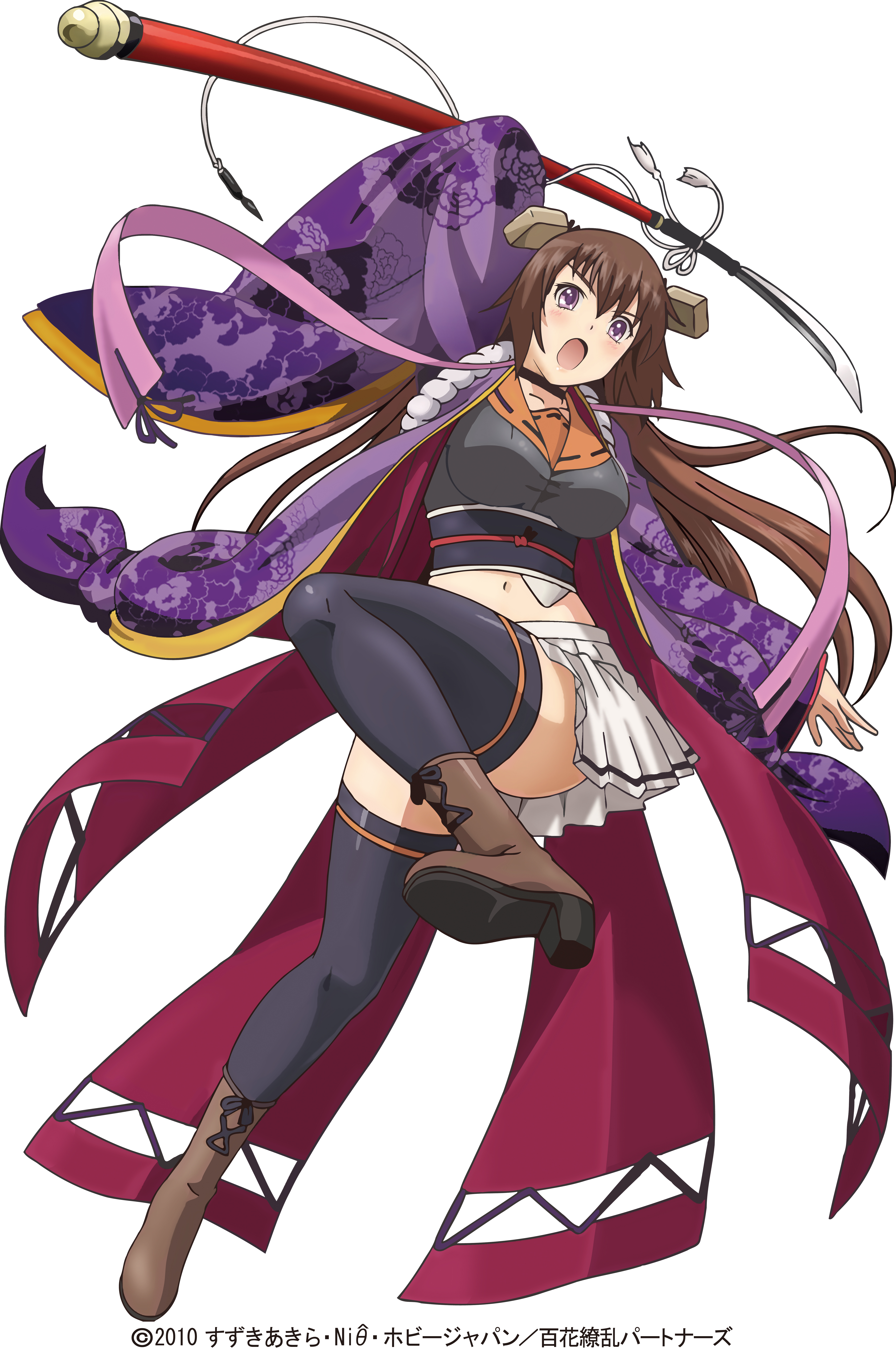 CR百花繚乱 サムライガールズ 素材ダウンロード