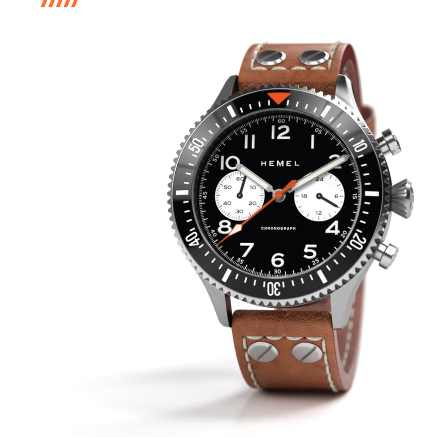 Hemel HFT20 Watch for Men with VK64 Configuration - Hemel Watches