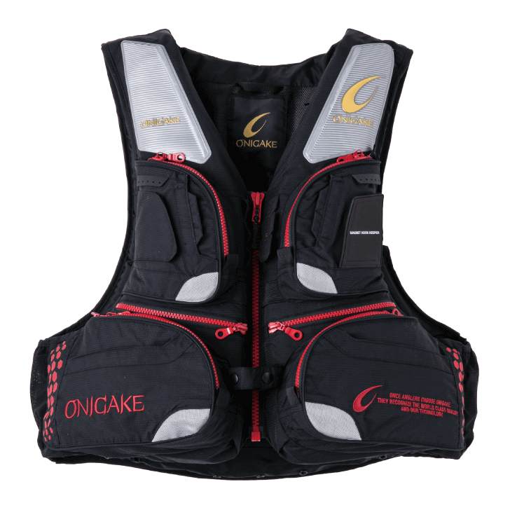 鬼掛 トーナメントライフジャケット Ⅳ｜製品情報｜ONIGAKE｜株式会社