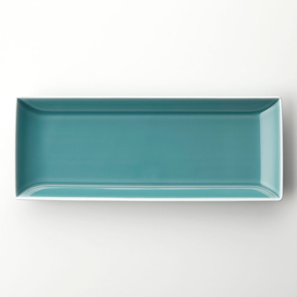 SHIHOU 長角盛付皿 青磁 | 白山陶器直営オンラインストア